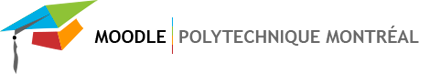 Logo de Moodle : Polytechnique Montréal